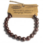 Power Bracelet - Blood Garnet - Click Image to Close